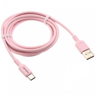 6FT USB-C CABLE PINK CHARGER CORD POWER WIRE TYPE-C FAST CHARGE for CELL PHONES
