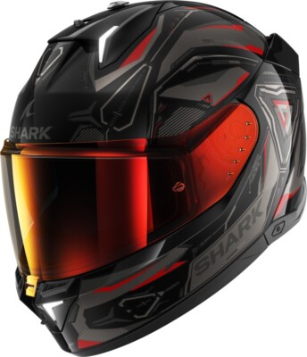 SHARK Integralhelm SKWAL i3 Linik Glossy KAR mit LED und ECE 22.06 Gr. M 57/58