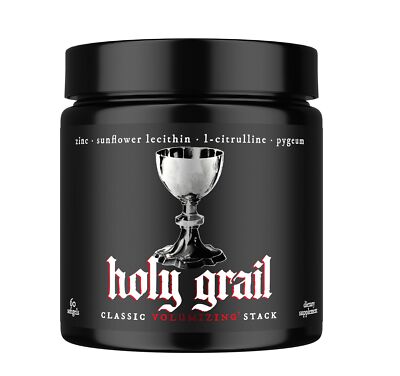 Holy Grail Semen Volume Booster Stack Softgels Men Fertility Testosterone