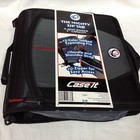 Case It The Mighty Zip Tab Zipper Binder 3 Inch Rings 5 Color Tab Expanding File Folder Multiple Pockets 600 Sheet Capacity Comes With Shoulder Strap