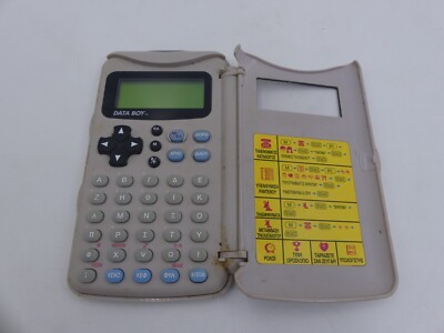 Vintage Data Boy Electronic Multipurpose Agenda - Greek Primo 90's