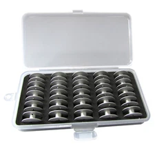 25PCS Aluminum bobbins & BOX for Juki TL-2200QVP Virtuoso Pro Long Arm Quilting