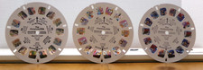 COOL VINTAGE VIEW-MASTER 3D REELS SET GREAT SHAPE THE FLINTSTONE KIDS