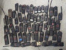 56x Mixed Motorola Walkie Tallkie Parts Lot - May Or May Not Work Untested