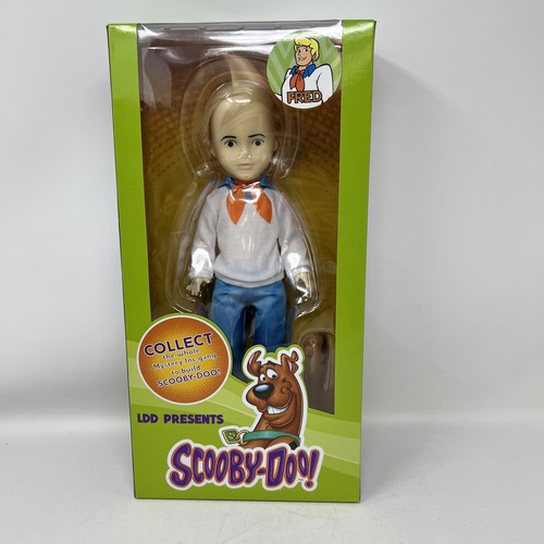Mezco Living Dead Dolls FRED 10" FIGURE in box Build a figure Scooby-Doo