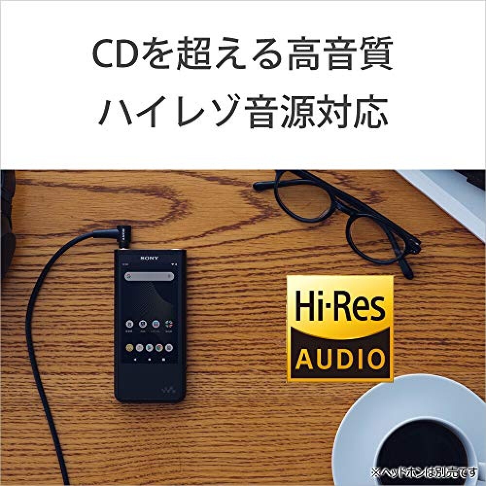 SONY WALKMAN 64GB NW-ZX507 ZX Series Audio Player Black 3.6 SONY WALKMAN 64GB NW-ZX507 ZX Series Audio Player Black 3.6