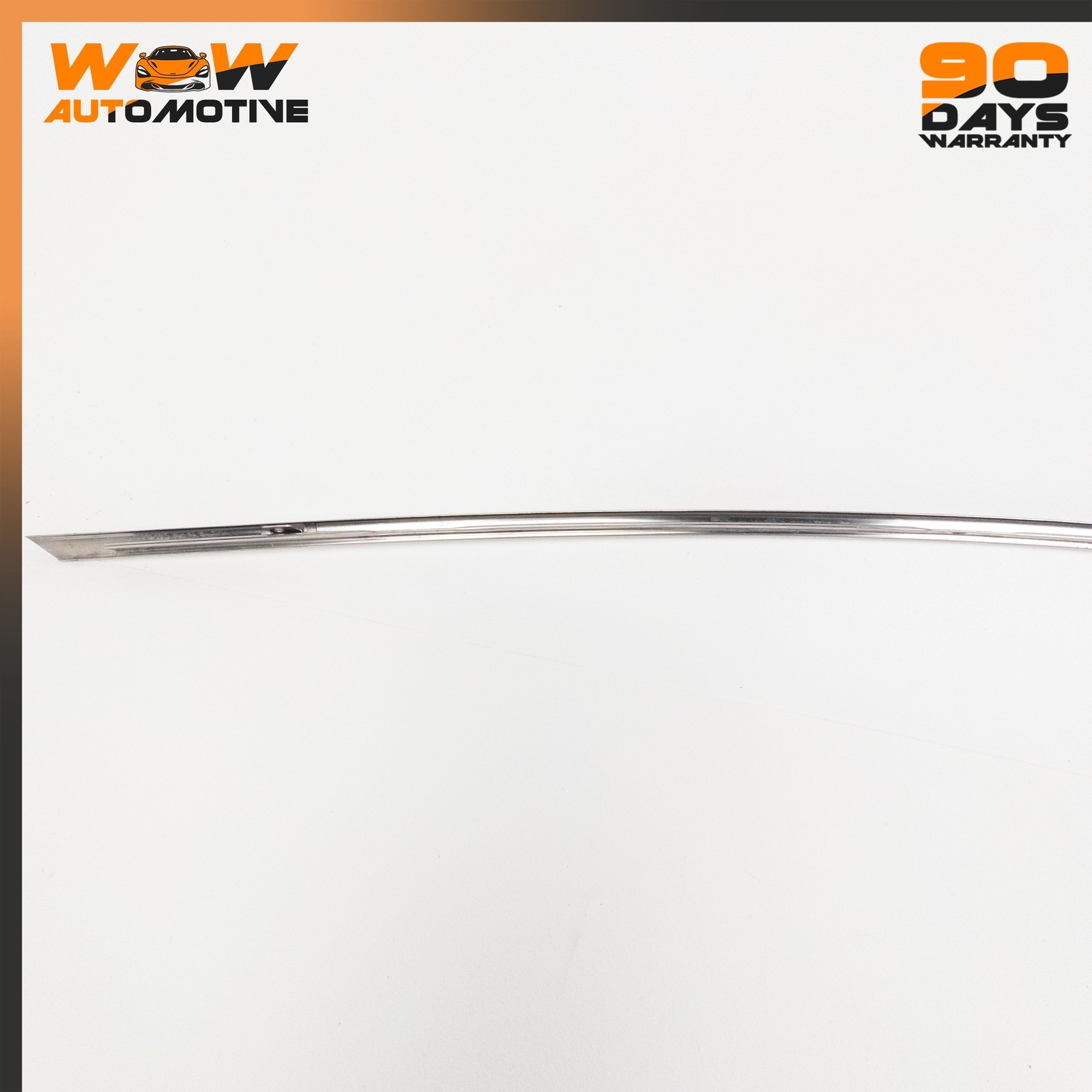06-13 BENTLEY CONTINENTAL FLYING SPUR FRONT RIGHT DOOR MOLDING CHROME OEM