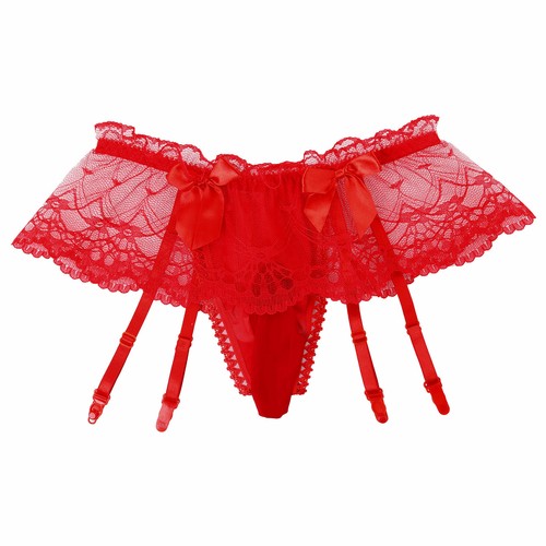 Mens Silky Satin Underwear Sissy Sheer Lace Low Rise G String Briefs Panties - Picture 58 of 80