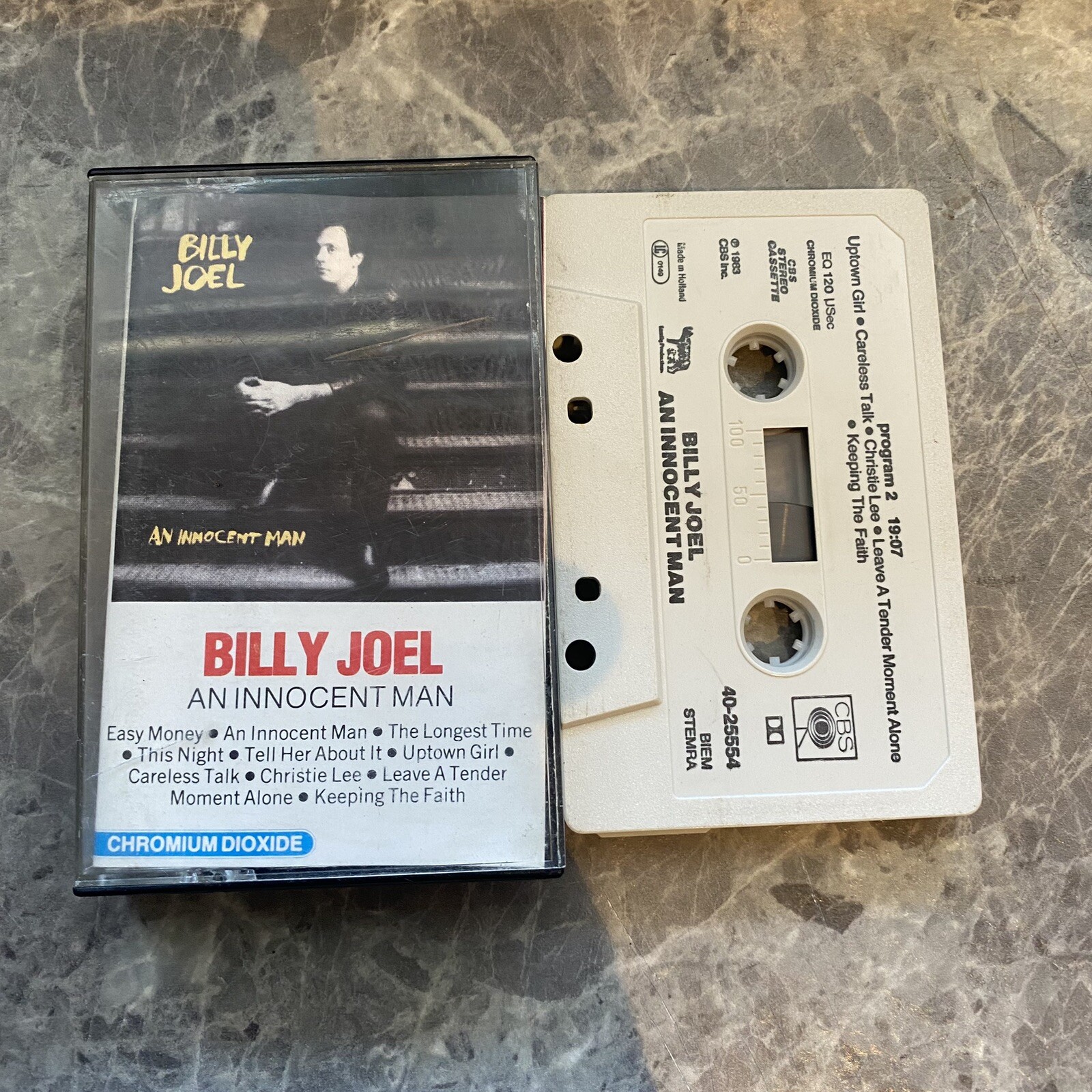 Billy Joel - An Innocent Man (1983 Cassette Tape) Uptown Girl, Tell Her About It