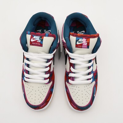 Size 7 - Nike Dunk Low Pro SB x Parra Abstract Art 2021 for sale