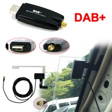 Auto USB Android DAB+ Autoradio Adapter Digital Tuner Audio Empfänger Antenne DE