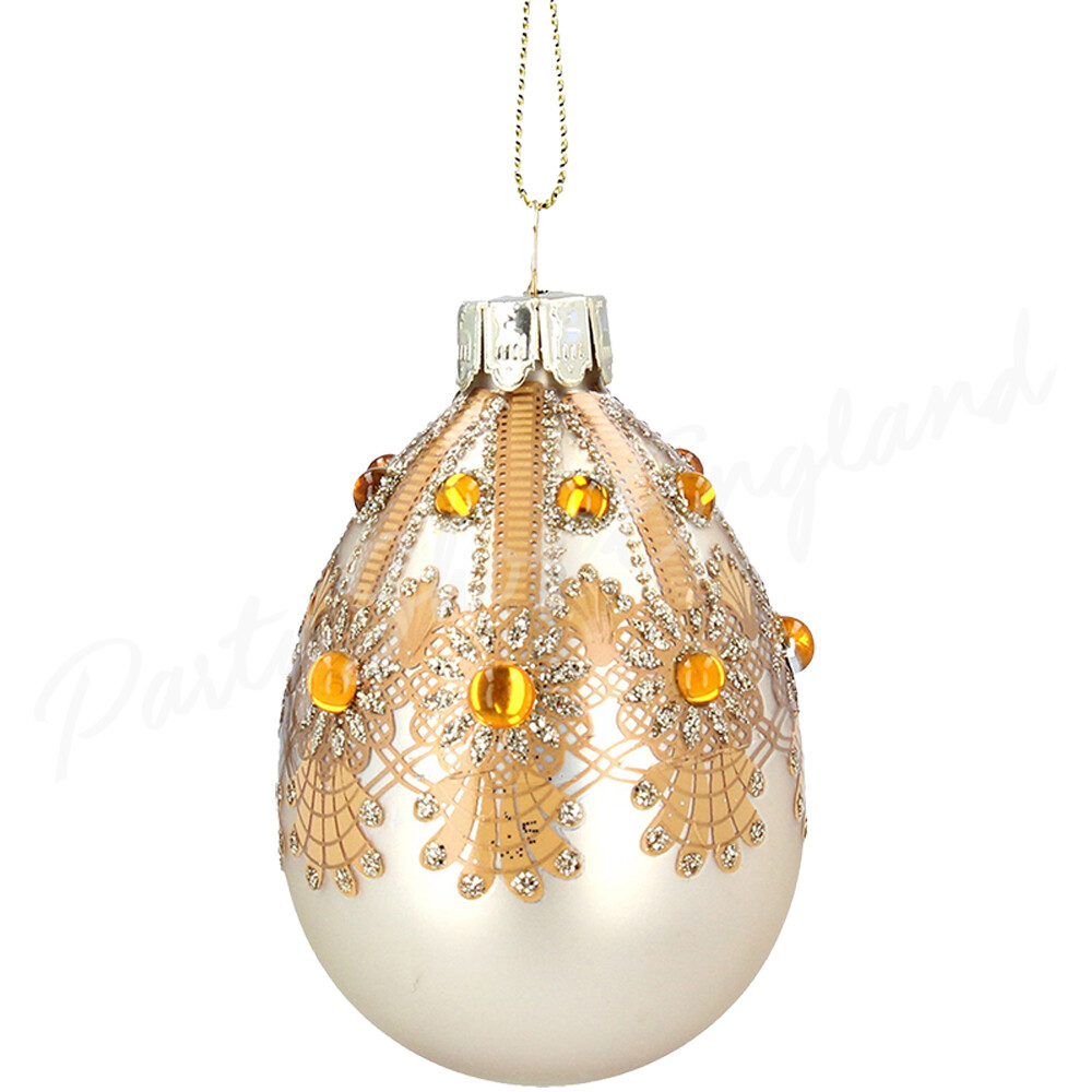 Gisela Graham Christmas Tree Ornaments Resin Glass Baubles Xmas