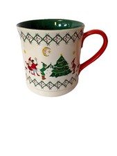 NEW Cath Kidston Festive Christmas Coffee Mug - Santa, Elf's, Xmas Tree