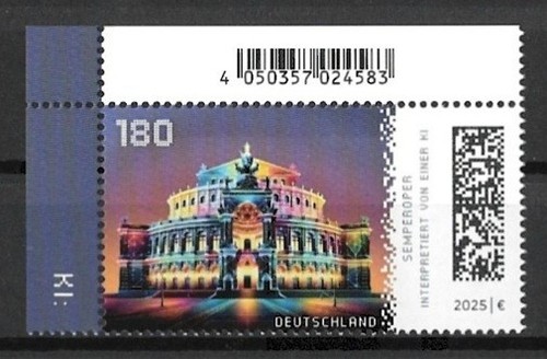 Bund Mi.Nr. 3928-3930** (2025) postfrisch/Einzelmarken/-Sätze Oktober (Auswahl) - Picture 6 of 9