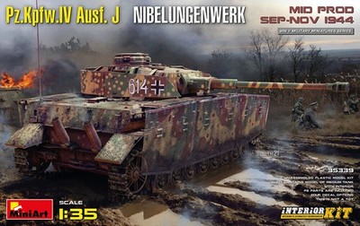 Miniart 35339 - 1:35 Pz.Kpfw.IV Ausf. J Nibelungenwerk. Mid Prod. (Sep-Nov 1944)