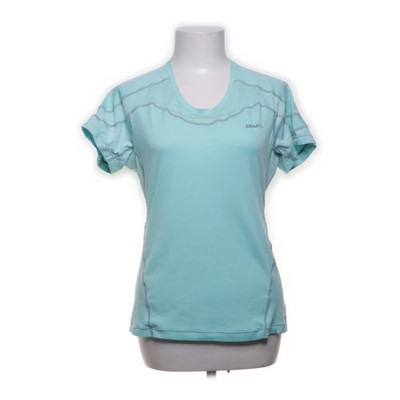 Craft, Trainingsshirt, Größe: M, Blau/Grau, Print, Damen #dTW