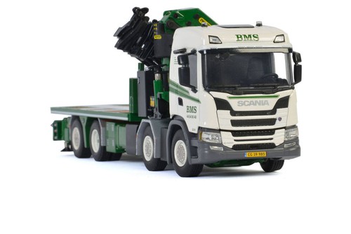 WSI 1:50 SCANIA CG17N 8X2 Scania Truck Trailer Model 01-2899 - Afbeelding 3 van 5