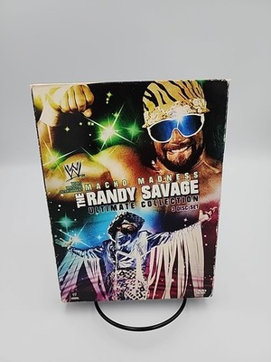 WWE: Macho Madness The Randy Savage Ultimate Col (DVD 2009 3 Disc) FREE Sticker