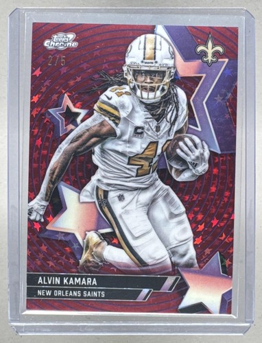 2025 Topps Cosmic Chrome Alvin Kamara Base (RAW)