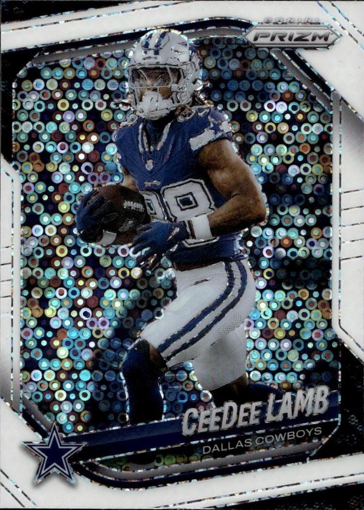 2025 Panini Prizm #154 CeeDee Lamb White Disco