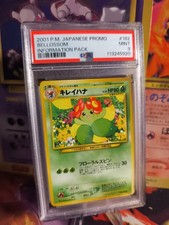 Pokemon Card Japanese Blubella Bellossom Information magazine promo 2001 PSA 9