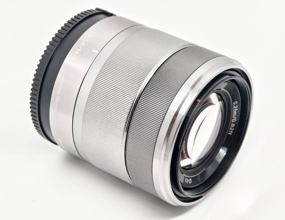 Sony SEL1855 18-55mm f/3.5-5.6 E-Mount Lens Silver - image 2 of 3