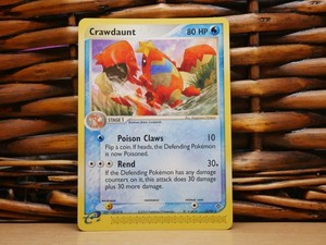 Pokemon CRAWDAUNT 13/97 RARE | NM Near Mint | EX Dragon | 2003