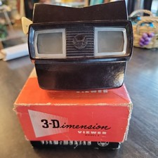 Vintage View-Master Model E 3-Dimension Viewer Made In USA By Sawyer in Box