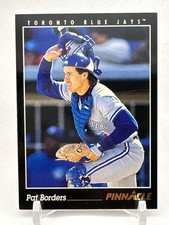 1993 Pinnacle #203 Pat Borders Toronto Blue Jays