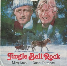 MIKE LOVE DEAN TORRENCE 45 rpm SLEEVE ONLY NO RECORD for JINGLE BELL ROCK