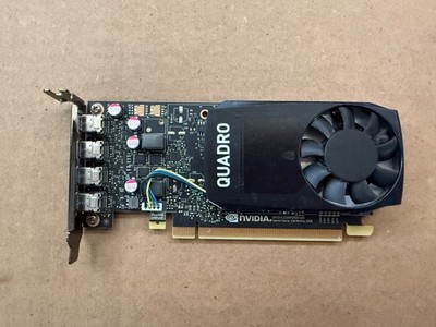 NVIDIA Quadro P1000 4GB GDDR5 Graphics Card 4x Mini DisplayPort