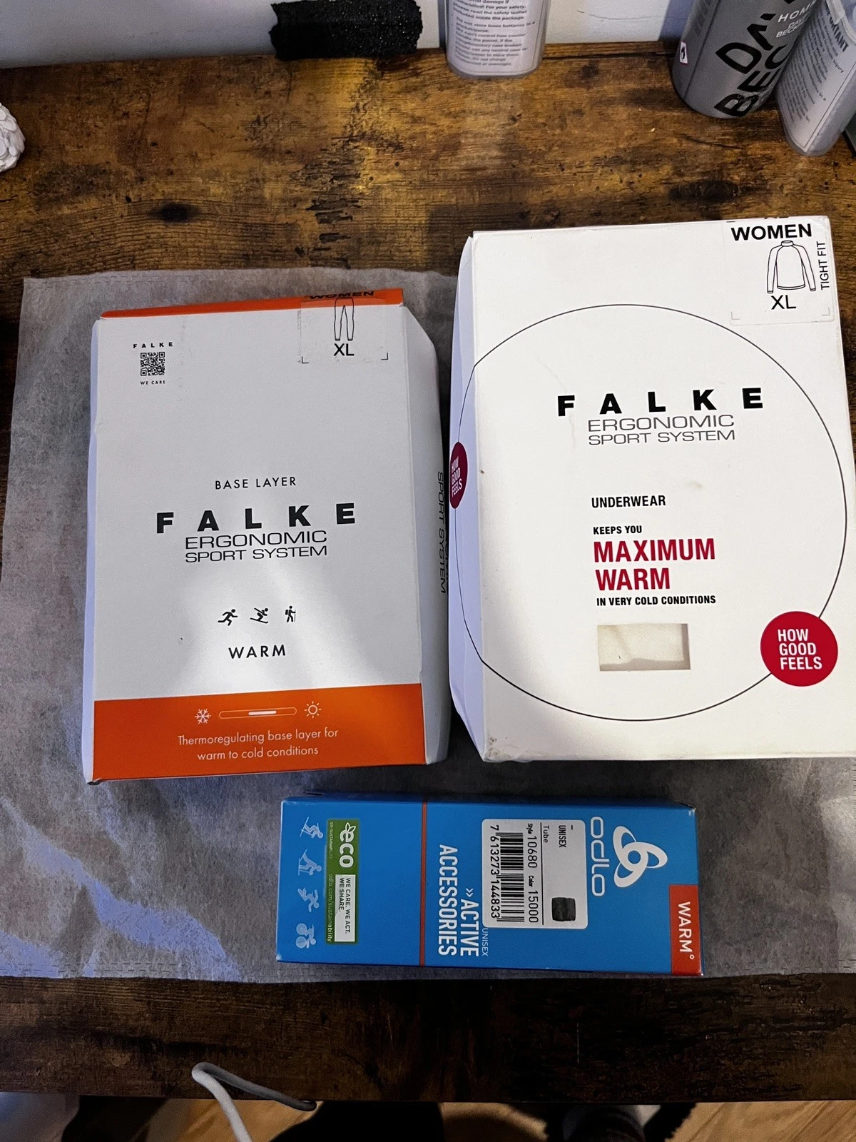 Set of FALKE Maximum Warm Thermal Shirt, pant, gaiter Outdoor/ski/Hiking XL £199
Opens in a new wind