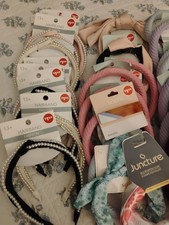 150 Pc Lot Hair Accessories,Barrettes, Headbands,Scrunchies,Baby Headwraps,Clips