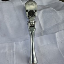 Mac Tools 38 Drive Chrome Flex Head Stubby Reversible Ratchet Made In Usa Used Mac Tools 38 Drive Chrome Flex Head Stubby Reversible Ratchet Made In Usa Used