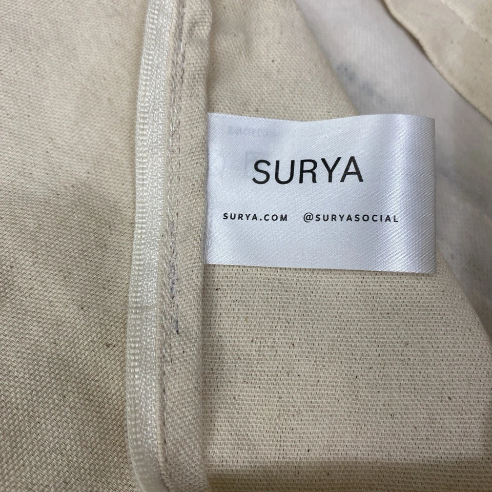 Surya Azibo Pillow Covers Cotton Square Throw Pillow Sham Style Decorative - Image 4 of 4