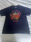 Vintage Erie Otters OHL 90s Hockey Fan Club Large Blue T Shirt — photo 1