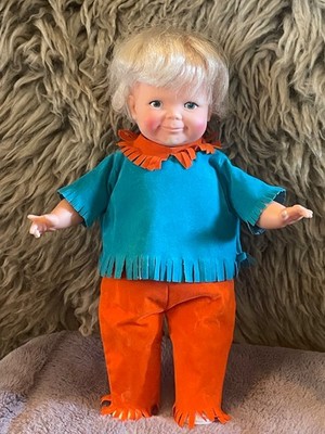 Vintage Ideal Toddler Däumelinchen Puppe (amerikanische Puppe) eine funktionierende Zugschnur