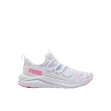 PUMA Softride One4all Multi Knit Slip On Youth Girls Pink, White Sneakers Casua