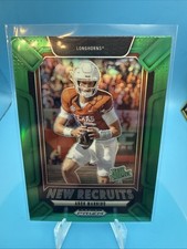 2025 Panini Prizm Draft Picks - New Recruits Arch Manning #22 Green Prizm (RC)