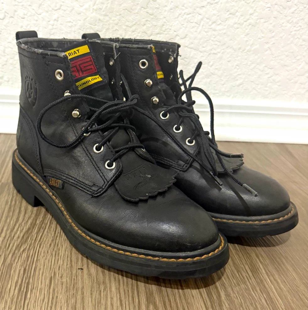 25+ Ariat Black Lace Up Boots for Men for sale | Updated Oct 2026