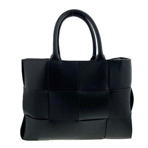 Bottega Veneta Small Arco Tote Bag Leather Black Women's