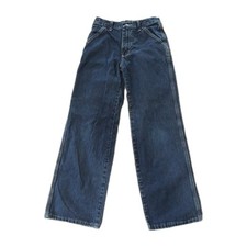 Wrangler Boys 14 Slim Jeans Bootcut Cowboy Carpenter Blue RN 130273 A8