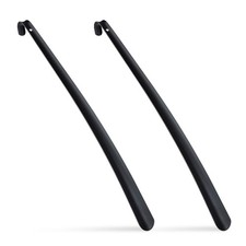 Schuhl&ouml;ffel Schuhanzieher Anziehhilfe rostfrei Schuhanzieher Set 58 cm stabil