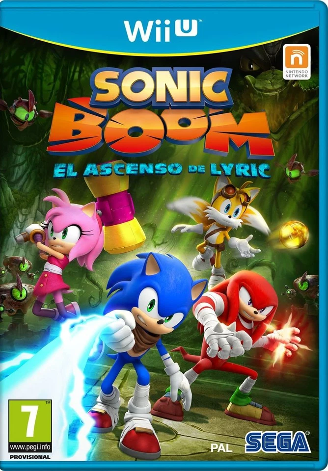 Sonic Boom: El Ascenso de Lyric de Nintendo Wii U (ESP) (Completo)