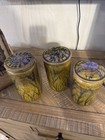 Vintage Art Studio Pottery Canister Set Signed  G. Perkins 1980. 7 1/2-6 1/2 In — photo 2