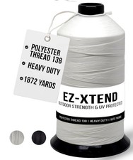  138 Bonded Polyester Thread 100 Made for Outdoor and Fabric Sewing Applicat...