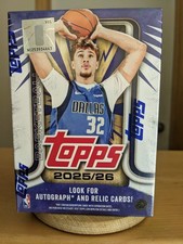 2025/26 NBA Topps Factory Sealed Blaster/Value Box (84 Cards) 💎