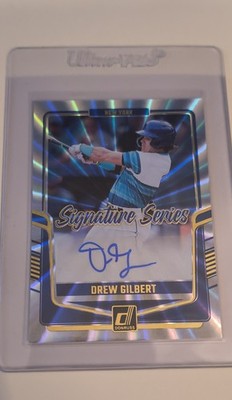 2024 Panini Donruss - Signature Series Drew Gilbert #SS-DG Laser (AU, RC)