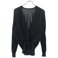 TOM FORD Twist Silk Knit Sweater MAK1034 YAX286 Black S Used MESC-0