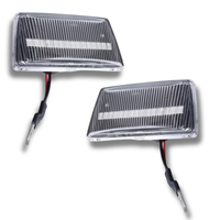Eurowagens LED Dynamische Seitenblinker Set FüR Vauxhall Corsa D 06-14 Chrome